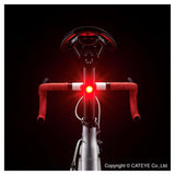 Cateye Light Sets - Ampp 100 / Orb Rechargable Bike Light Set