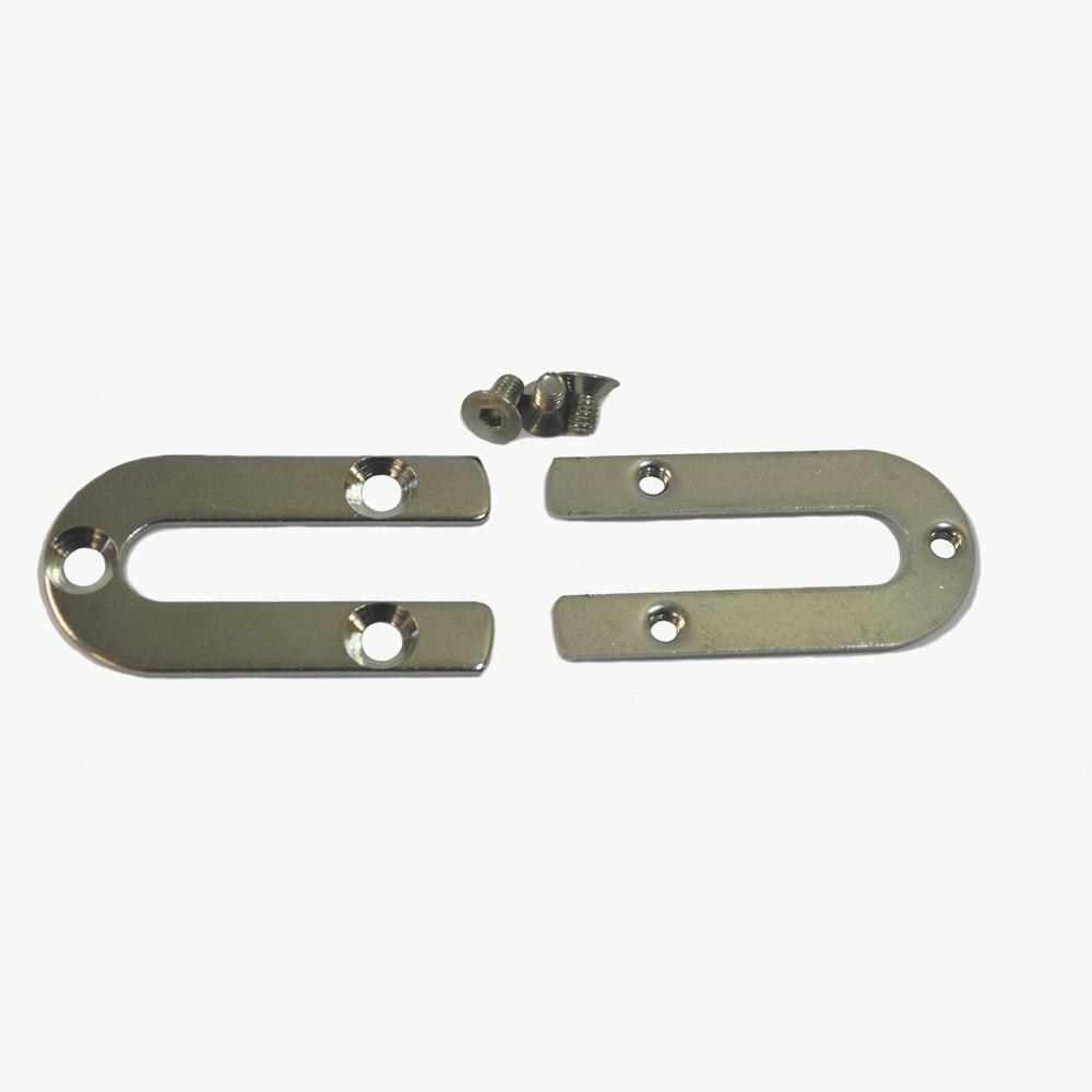 Cinelli Vigorelli dropout set for frame alignment and shifting, black replacement components for bike frame.