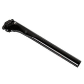 Basso Astra Palta Venta carbon bike seatpost with finishing kit, showing sleek black design and mounting hardware for bike components.