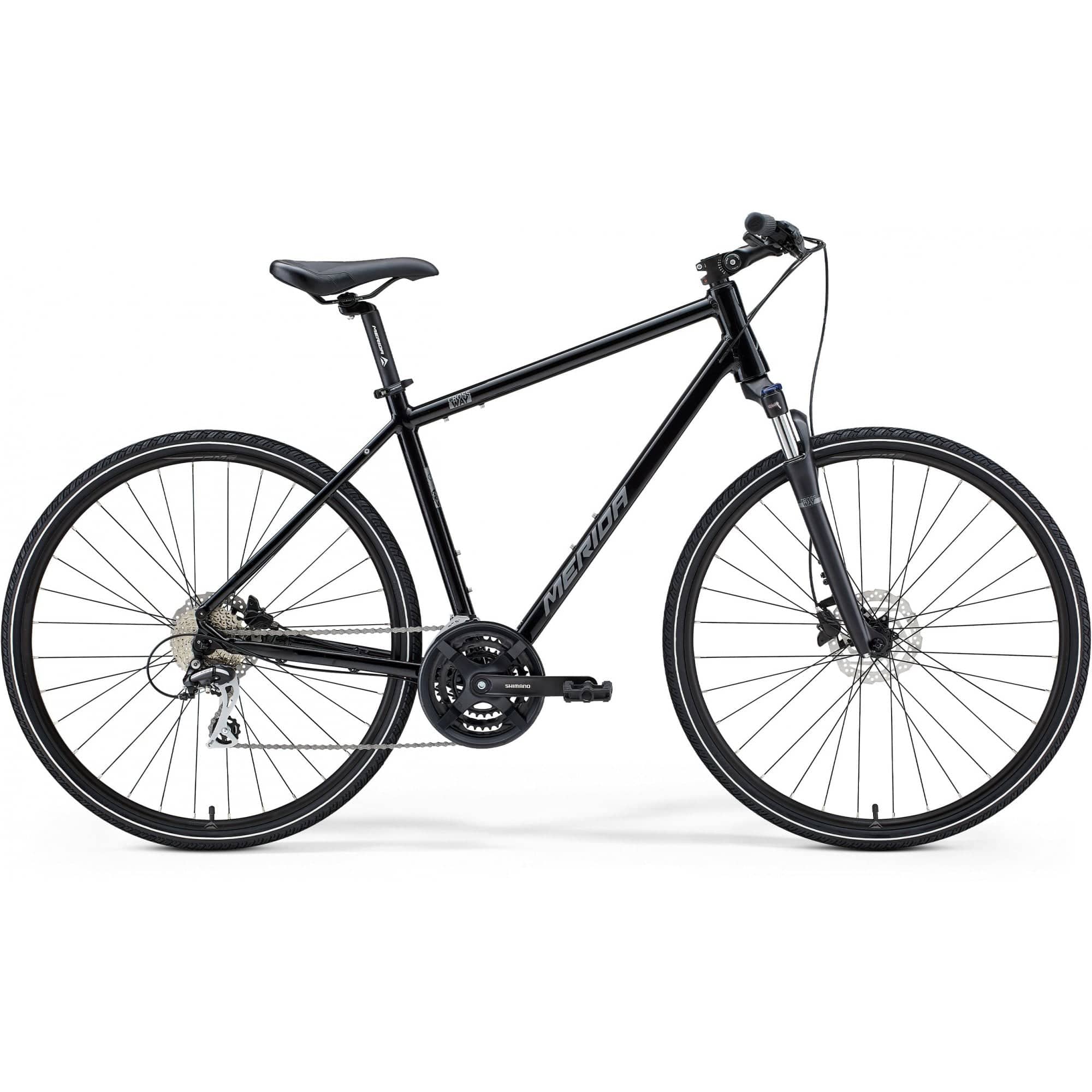 Merida Crossway 20D - Black Hybrid Bike