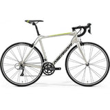 Merida Scultura Rim 100 road bike with Shimano Claris R2000 groupset, lightweight frame, and sleek design for performance riding.