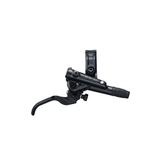 Shimano SLX BL-M7100 hydraulic brake lever with Servo Wave technology, showing ergonomic design and hydraulic components.
