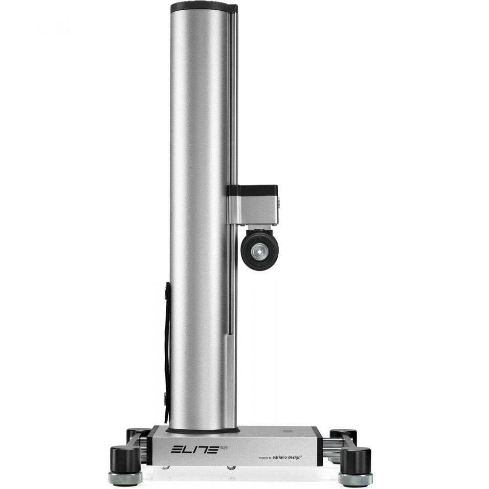 Elite Rizer indoor cycling gradient simulator accessory with steering for Elite trainers, showing adjustable resistance and handlebar controls.