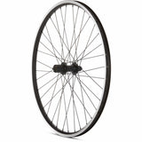 Black M Part Wheels MTB rear quick release cassette wheel, 26 inch, compatible with 8/9/10 speed mountain bikes.