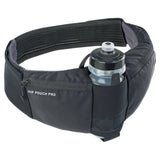 EVOC Hydration Hip Pouch Pro with 1.5L bottle, lightweight bike accessory featuring adjustable strap and compact design.