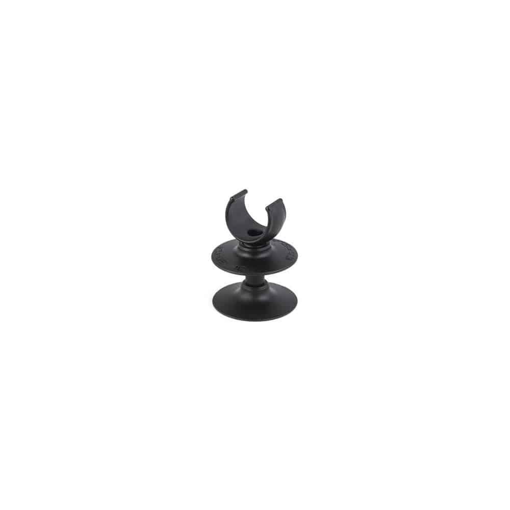 Exposure helmet mount accessory with adjustable ball joint and bolts for Exposure lights, designed for secure helmet attachment.