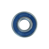 Enduro Bearings MR 128 2RS ABEC 3 sealed bike bearing, 8x12x3.5mm, for bicycle component upgrade, showing the bearing's metal construction
