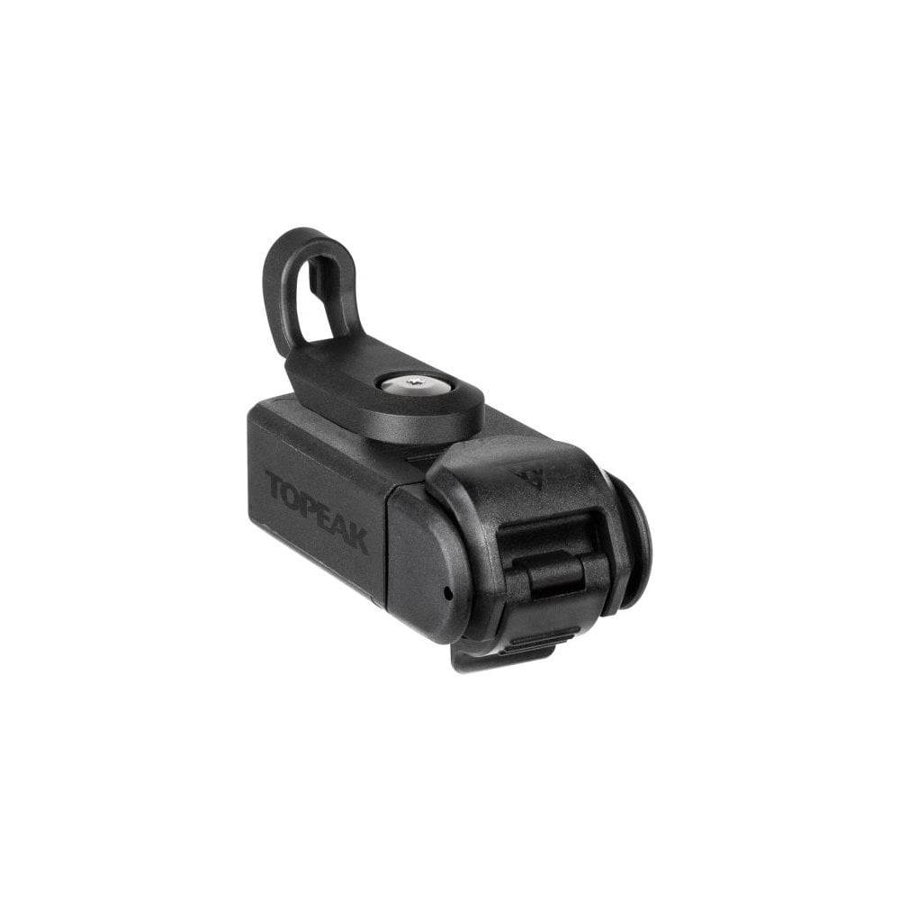 Topeak Ninja Master+ black bike multi-tool with compact design and 8 functions, ideal for bike maintenance and repairs.