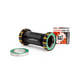 Cane Creek Hellbender 110 bottom bracket with Enduro XD-15 ceramic bearings for mountain bike components.