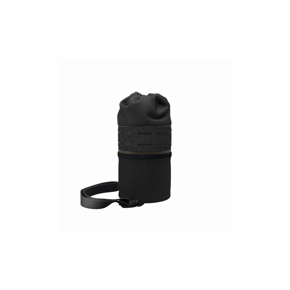 Brooks Scape Feed Pouch Mud Green waterproof handlebar bag for cycling, with adjustable strap and compact design.