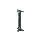 Topeak JoeBlow Twin Turbo floor pump with TurboBoost technology and SmartHead DX1 for easy bike tire inflation.