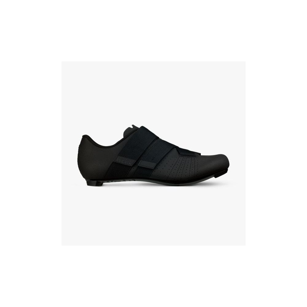 Fizik X2 Terra Ergolace MTB shoes with Vibram outsole, designed for trail and mountain biking, showing the shoe's rugged tread and fit.