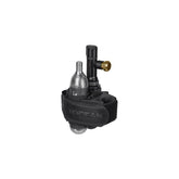 Topeak Tubi Master X 2-in-1 tubeless tyre repair and CO2 inflator kit for bike workshop use, with tools and inflator components visible.