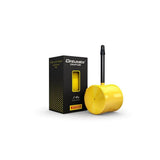 Pirelli Cinturato Smartubes 700x28-35mm inner tube for gravel and endurance bikes, shown partially inflated.
