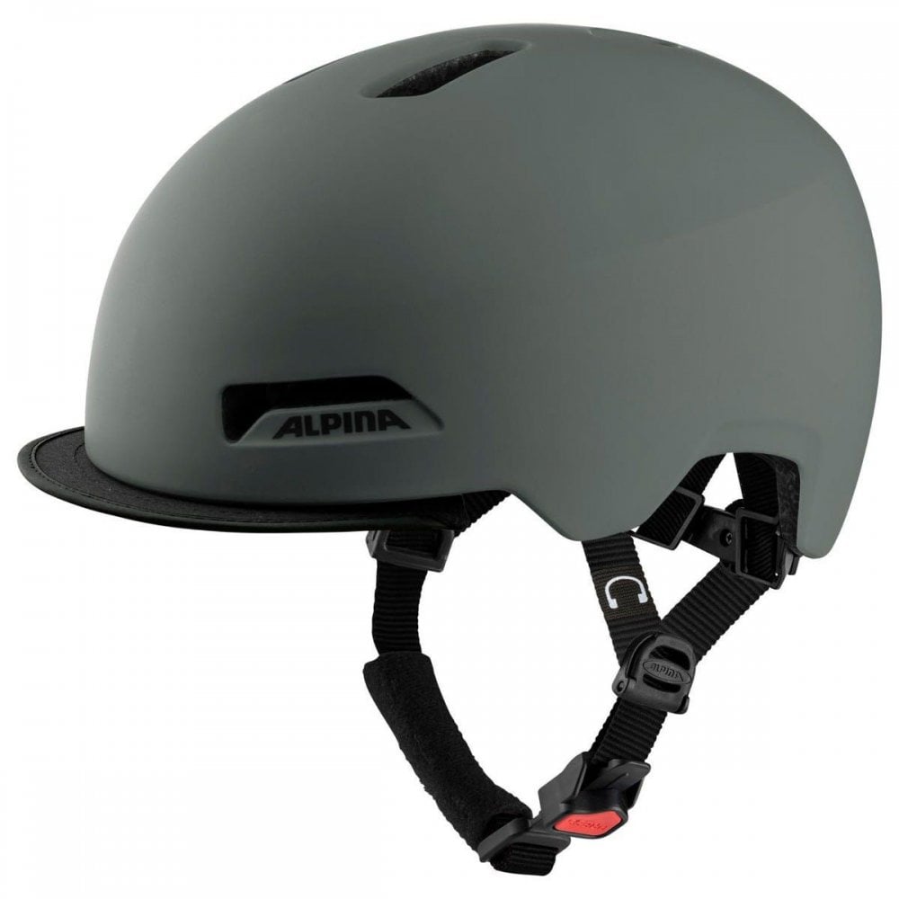 Alpina Brooklyn Urban Helmet Coffee Grey Helmet