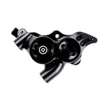 Hope Rx4+ hydraulic caliper for DOT brake systems, showcasing the complete FM standard component with detailed metal and hydraulic parts.