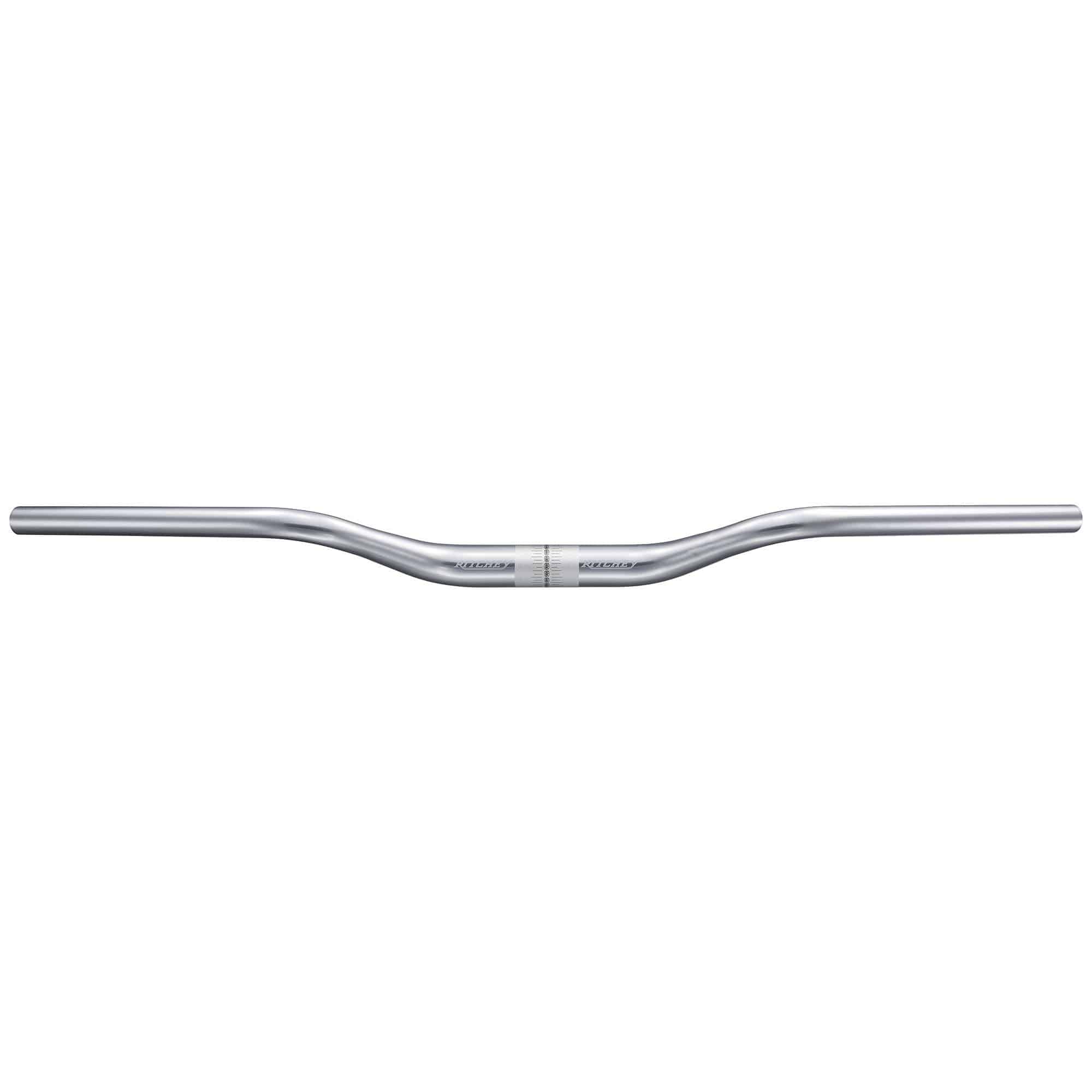 Ritchey Classic Kyote MTB Handlebar in silver, 800mm wide, durable bikepacking component for mountain biking.