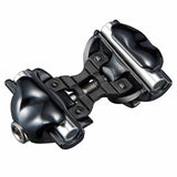 Ritchey WCS alloy 1-bolt rail clamp kit for bicycle saddle rails, compatible with 7x7mm, 8x8.5mm, and 7x9.6mm rails.