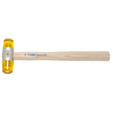 UNIOR Cellidor Bumping Hammer 32MM, durable non-marring workshop tool with wooden handle and metal head for gentle impact.
