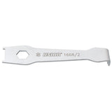 UNIOR workshop chainring nut wrench SW10 hex key tool for front chainring maintenance, with a compact, ergonomic design.