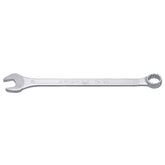 UNIOR long combination wrench, durable professional workshop tool with open and box ends, suitable for industrial or automotive use.