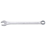 UNIOR long combination wrench, durable professional workshop tool with open and box ends, suitable for industrial or automotive use.