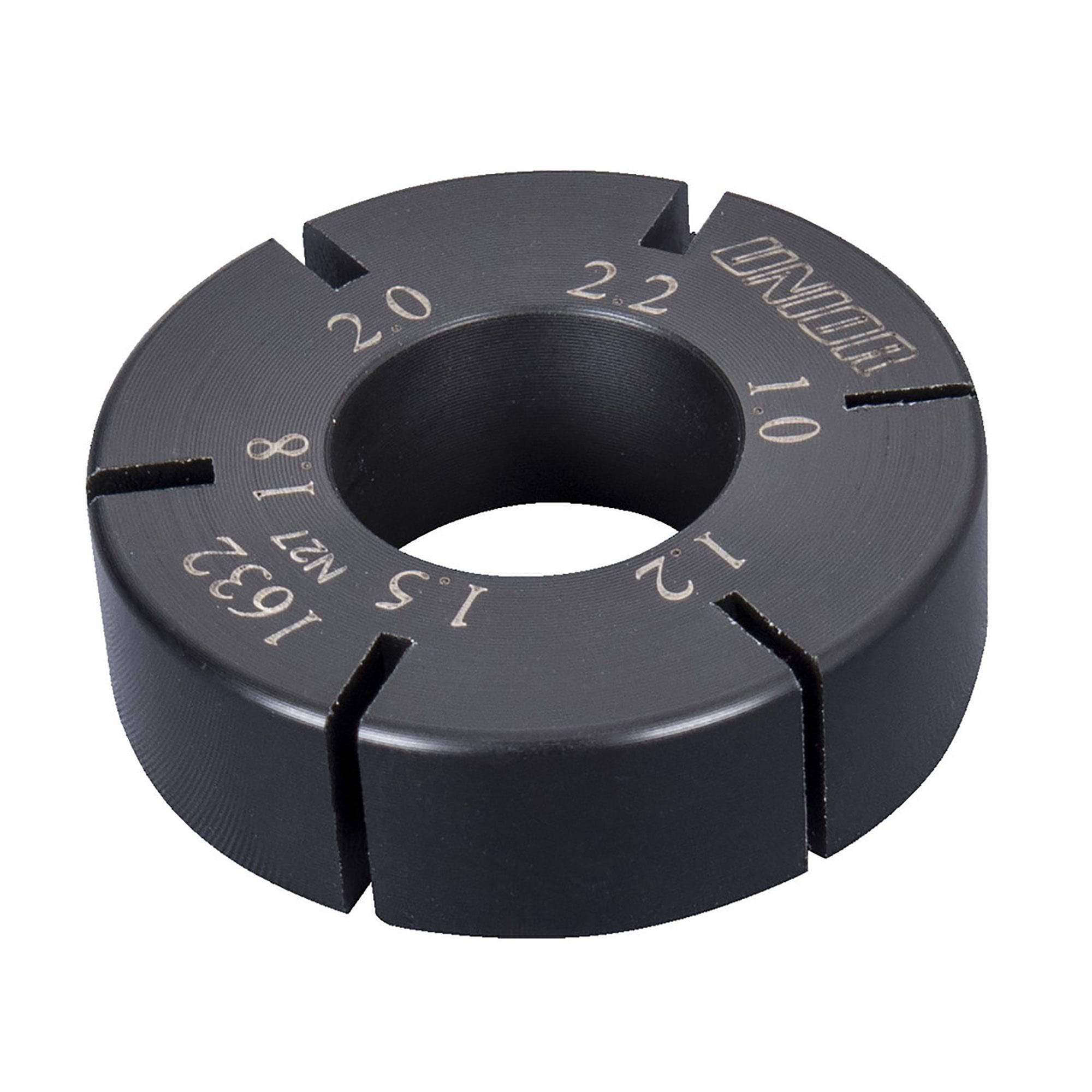 UNIOR flat spoke holder for bicycle wheel spoke handling and repair in a workshop setting, showcasing precise spoke management tools.