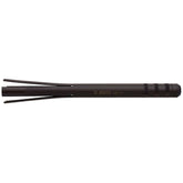 UNIOR workshop headset cup remover tool made of durable carbon steel for 1", 1-1/8", and 1-1/4" sizes, shown in use.