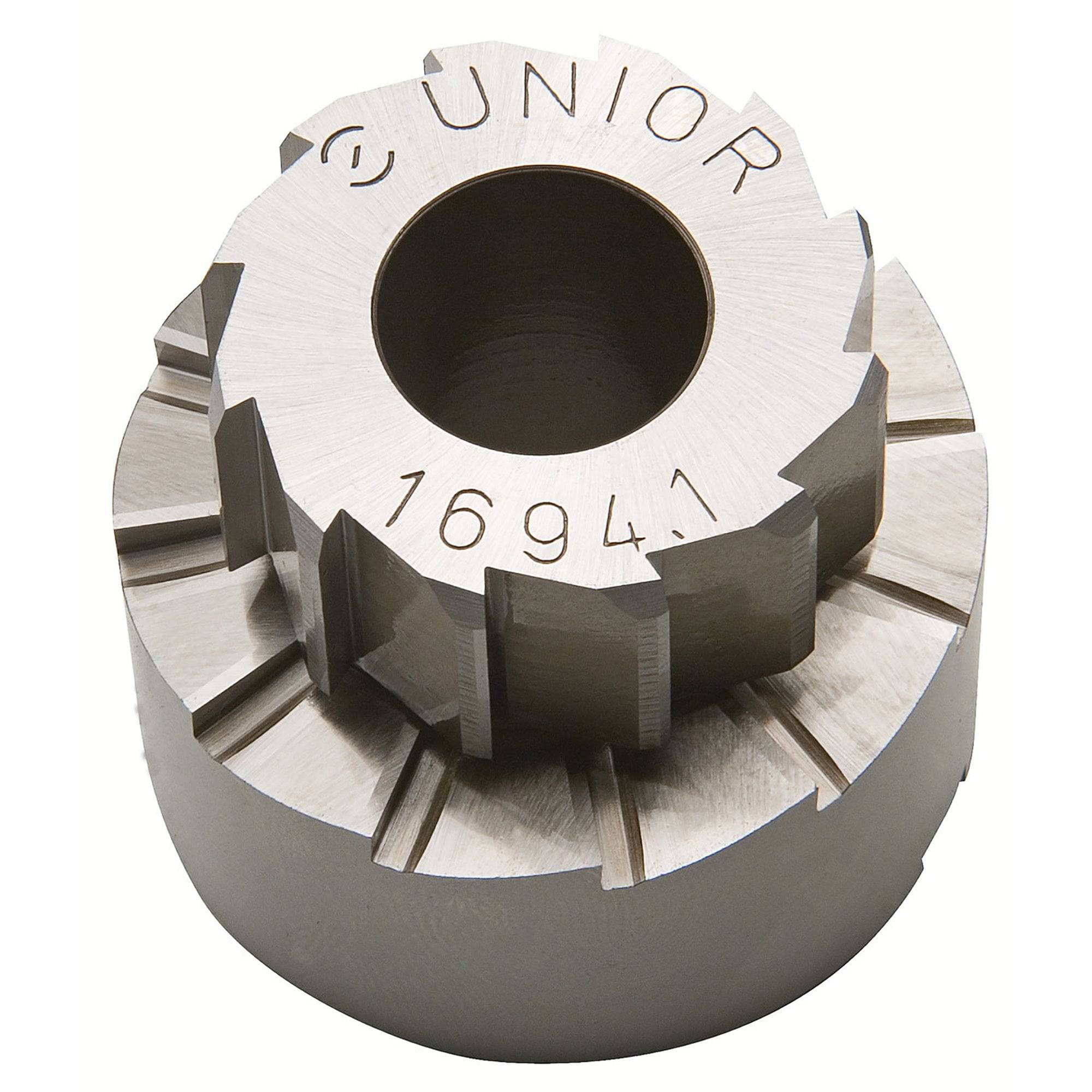 UNIOR 1.1/8" head tube reamer for bikes, made of precision carbon steel, workshop tool for bicycle frame reaming processes.