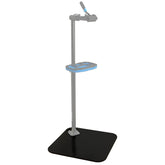UNIOR metal plate measuring 572x572x12mm for 1693B single clamp stand support, used in workshop applications