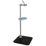 UNIOR metal plate measuring 572x572x12mm for 1693B single clamp stand support, used in workshop applications