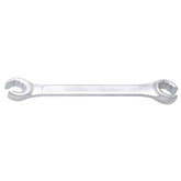 UNIOR offset open ring wrench 8x10mm for hydraulic and pneumatic systems, workshop tool with open-ended design