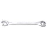 UNIOR offset open ring wrench 8x10mm for hydraulic and pneumatic systems, workshop tool with open-ended design