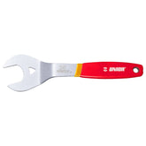 UNIOR 36mm red offset single-sided cone wrench for Sun Tour headsets, workshop tool for bike maintenance and headset adjustments