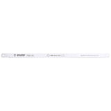 UNIOR 2-piece spare blades for 750B saw, 2mm HSS bi-metal workshop blades, suitable for precise cutting tasks.