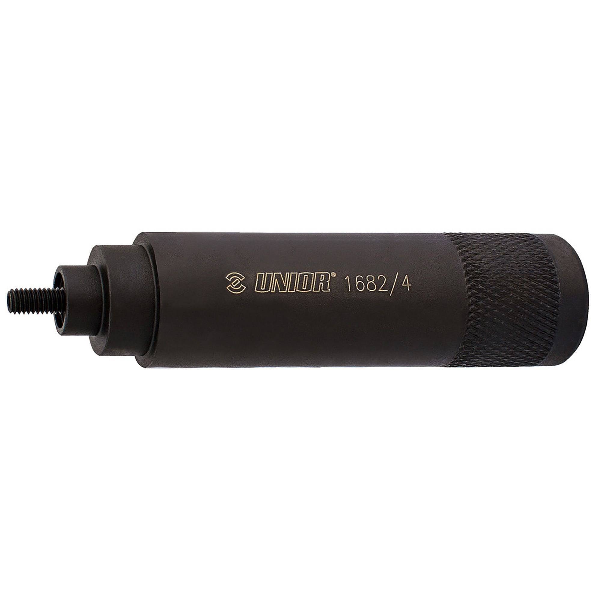 UNIOR star nut setter tool for 1" and 1-1/8" threadless headset systems, used in bicycle workshop assembly and maintenance
