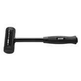 UNIOR Dead Blow Hammer 45mm black precision impact tool for workshop use, featuring a durable design and ergonomic handle.