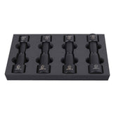UNIOR workshop fork seal driver tool set used for precise suspension fork dust seal installation.