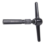 UNIOR Hub Genie tool for easy removal of hub end caps on bikes, compatible with 12mm, 15mm, and 20mm axles, workshop use
