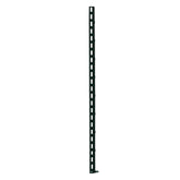 UNIOR black workshop bench left support bracket, 32x45x1155mm, sturdy stability bracket for workshop workbenches.