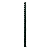 UNIOR black workshop bench left support bracket, 32x45x1155mm, sturdy stability bracket for workshop workbenches.