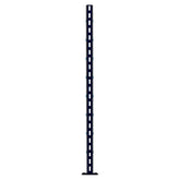 UNIOR black eco-friendly middle support for workshop applications, measuring 32x45x1155mm with Qualicoat coating