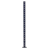 UNIOR black eco-friendly middle support for workshop applications, measuring 32x45x1155mm with Qualicoat coating