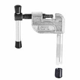 UNIOR mini chain tool for 5-11 speed bike chains with valve core remover, compact workshop tool for chain maintenance