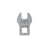 UNIOR 15mm pedal wrench crowfoot for 1/2-inch torque wrenches, durable bike workshop tool for pedal removal and installation.
