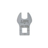 UNIOR 15mm pedal wrench crowfoot for 1/2-inch torque wrenches, durable bike workshop tool for pedal removal and installation.