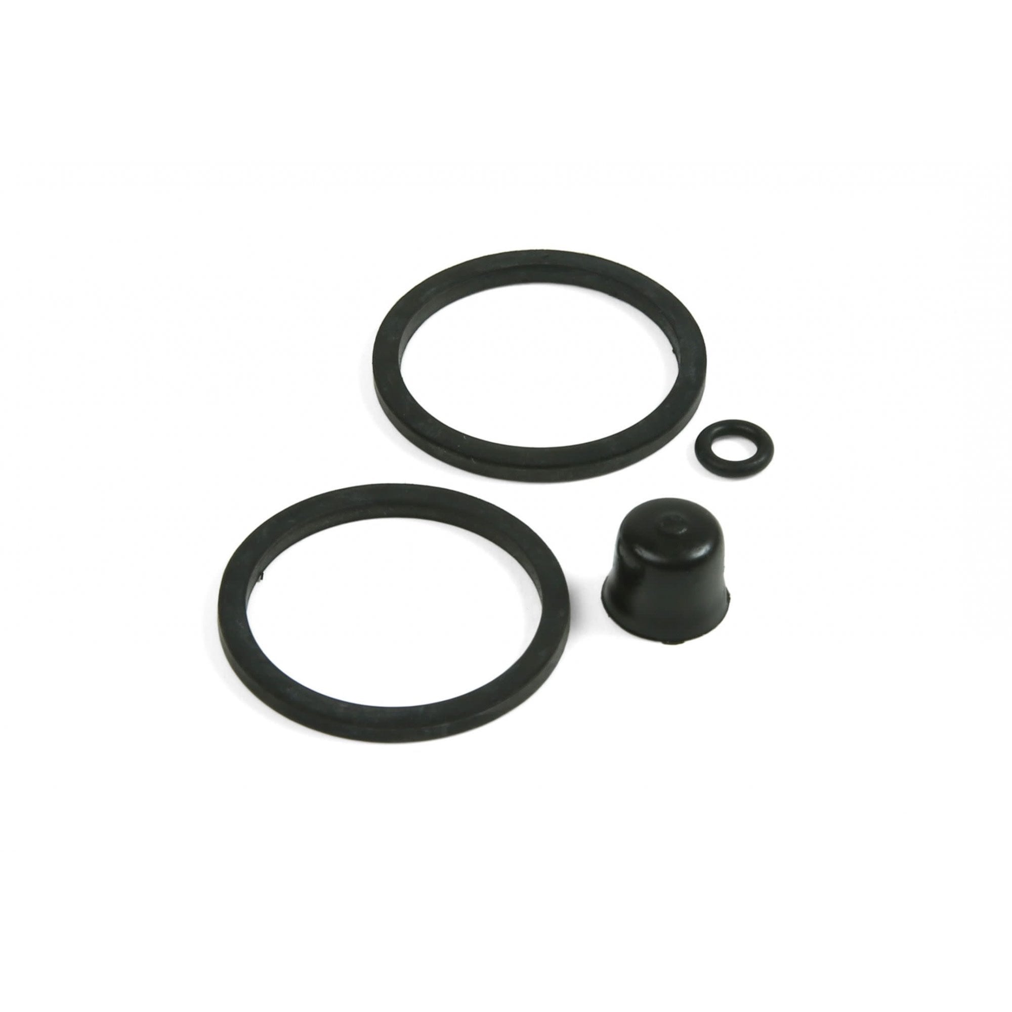 Hope Mini Caliper Seal Kit components for brake maintenance, including seals and accessories for bicycle brake calipers.