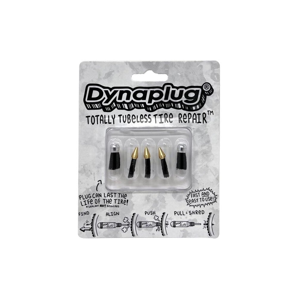 Dynaplug Plug Pack 3 X Soft Nose And 2 X Mega Plugs Tubeless