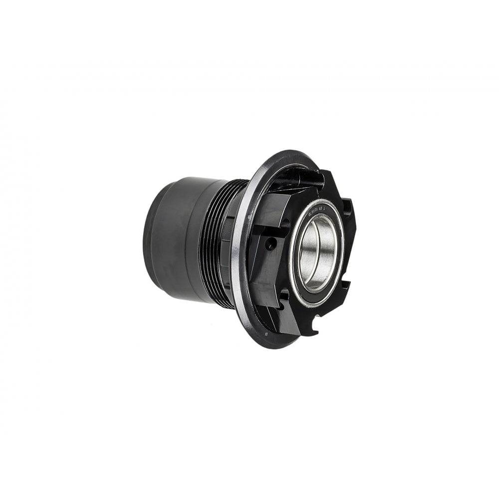 Bontrager Rapid Drive 11/12-Speed XD driver body for 148mm OLD cassettes, black bike component for drivetrain compatibility.