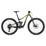 Liv Intrigue 29 2 women's mountain bike with Sram Eagle SX drivetrain, featuring a sturdy frame, knobby tires, and suspension for trail riding.